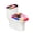 Color Block Cat, variant on HELLHERO Christmas Patterns Lid Cover Set for Toilet of Set of 2 Elastic Edge Toilet Covers Set Machine Washable Bathroom Home Comfort