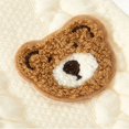 thumbnail image 5 of Boys Girls Cute Knit Vest Jacket Bear Fleece Lined Sleeveless V-Neck Snap Outerwear Kids Fall Winter Casual Thermal Comfy Outfits Yellow 12-18 Months, 5 of 5