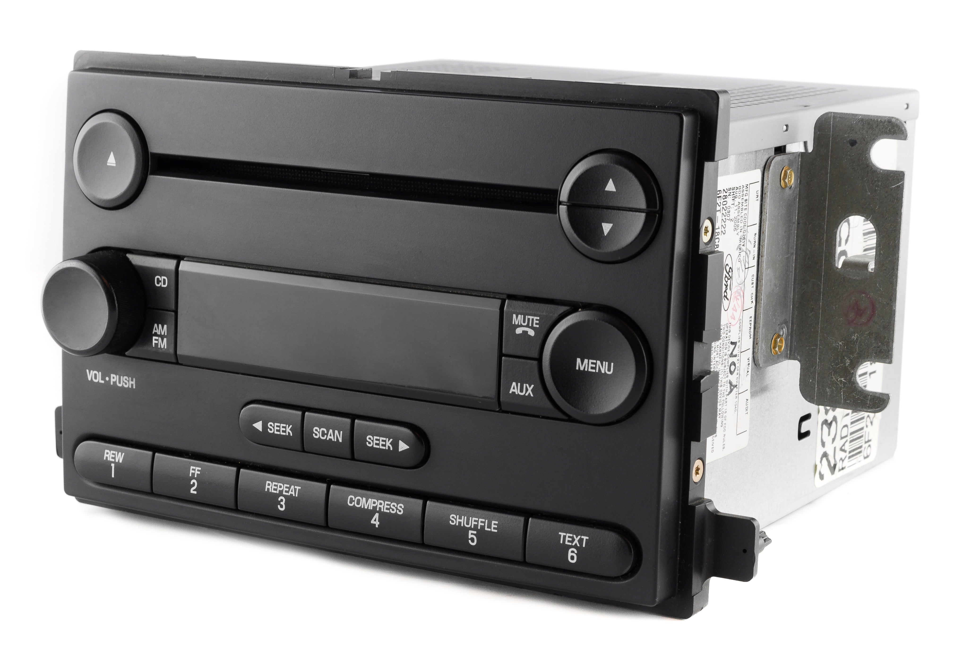 Restored 2006-07 Ford Freestar Mercury Monterey OEM AM FM CD Player Radio 6F2T-18C869-DA (Refurbished)