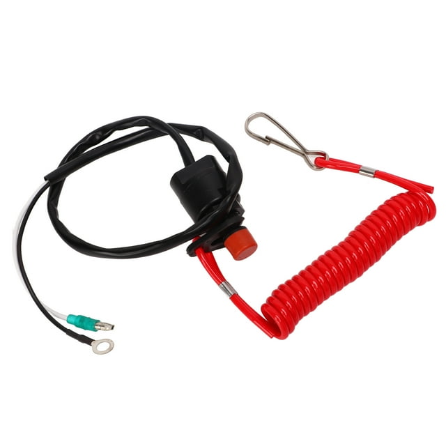 Interruptor De Parada De Emergencia Para Motor De Barco, Cordón De Seguridad ABS Para T15 F2.5 F4 F5 F6