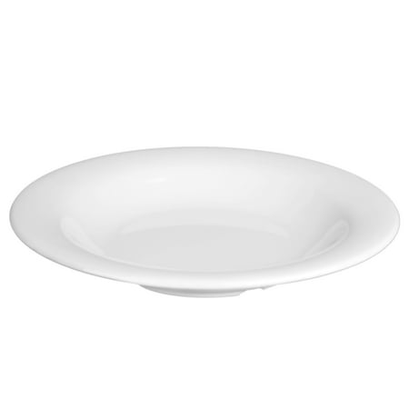 

Excellante Color White Melamine Dinnerware Collection 16 Oz 11 1/4 Pasta Bowl White Comes in Dozen