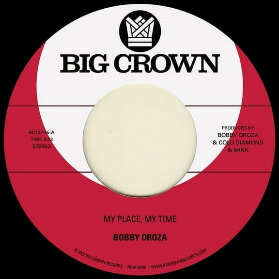 Bobby Oroza - My Place, My Time / Through These Tears - Music & Performance - Vinyl [7-Inch]