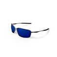 thumbnail image 3 of Oakley sunglasses OO4075 Square Wire (04) carbon with grey polarized lenses, 60mm, 3 of 14