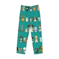 thumbnail image 4 of Fotbe Men'S Cartoon Dogsclassic Pajama Pants With Elastic Waist And Drawstring Pockets，Pajama Pants Mens Lounge Pants Super Soft, 4 of 9