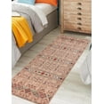 thumbnail image 3 of Keen Home Design Machine Washable Area Rugs with Non-slip Backing, Ideal for Hallway, Living Room, Bedroom, Kitchen and Laundry Room, Vintage Moroccan and Low Pile Rug - ( 2'6'' x 10'), 3 of 9