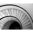 thumbnail image 2 of Christensen, Jim 18x15 Gold Ornate Wood Framed with Double Matting Museum Art Print Titled - Capital Stairway, 2 of 4