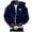 Navy, variant on Men Winter Outfit Men's Hoodies Sweatshirts Product Title Winter Man Daily Fashion Trend Casual Jacket Coat For Any Occasion Dark Green 3XL
