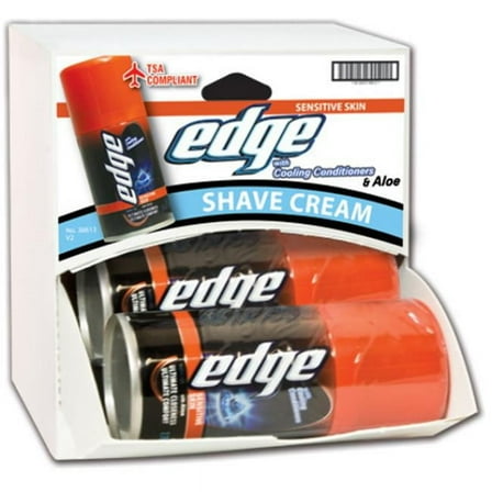 DDI  Edge Shaving Gel Dispensit Case 2.75 oz 12 Count Case of 48