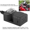 thumbnail image 4 of 12V Dual USB Port Motorcycle  Handlebar  5V 1A / 2.1A Adapter Phone Power Outlet, 4 of 7