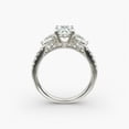 thumbnail image 2 of First Jewel Round Cut 1.7 Ct Lab Created Diamond Lovable Wedding Band for Girlfriend - Bridesmaids Jewelry - 14K White Gold Plated Engagement Ring - Women's Diamond Ring for Proposal, 2 of 3