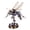 NO Sound Control, variant on 3D DIY Mechanical Wasp Model Kit 1000+PCS Steampunk Insect Puzzle with Movable Joints & Wings, Collectible Decor & Creative Gift for Teens 15+ and Adults