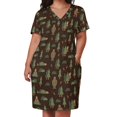 thumbnail image 2 of Bigfoot Forest-vestido holgado con bolsillos para mujer ropa de verano, 2 of 6