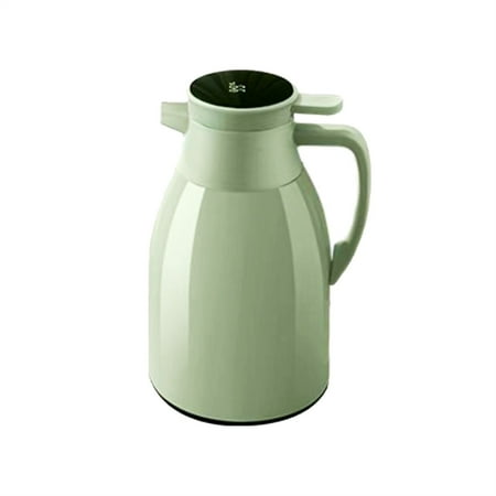 

Tanune Storage Container Display Temperature Kettle Coffee Pot Pot Household Large Capacity Kettle Dust Insulation Bottle 1X Temperature Display Kettle Big Discount!