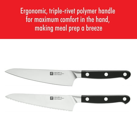 ZWILLING - Pro 2-pc Prep Knife Set - Black