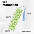 thumbnail image 3 of Kdxio Green Various Lemons Print Metal Tassel Bookmarks,Perfect Gift for Art Lovers and Bookworms Metal Bookmarks for Women, 3 of 8
