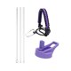 thumbnail image 1 of Tapa de paja del frasco para botellas de agua de los deportes de boca ancha hidroaisladas con cepillo de limpieza de la manidel mosquetón y 2 pajillas Guardurnaity OD015730-01, 1 of 6