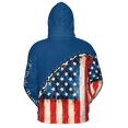 thumbnail image 2 of Lotusprinthandmade 250th America Anniversary National Flag Hoodie 3D Multicolor (2XL), 2 of 5