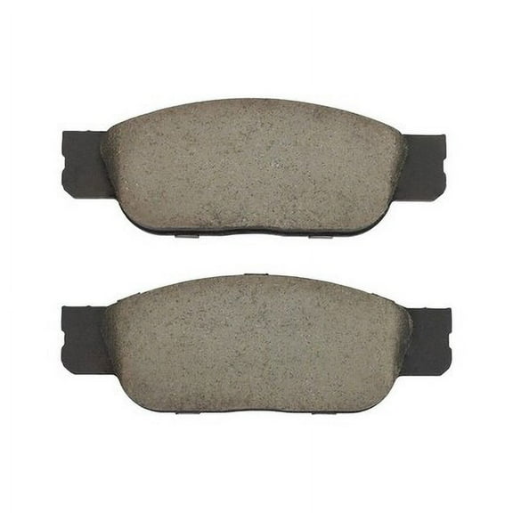 Mpa Electrical 1003-0805C Quality Built Black Series Ceramic Brake Pads W/