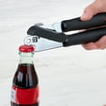 Mainstays 2 Ply Manual Can Opener with Integrated Bottle Opener, Black