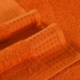 thumbnail image 2 of MyOwn 100% Premium Cotton 2 Pack Oversized Bath Towel Set 28x55 inches, Large Bath Towels, Ultra Absorbant Compact Quickdry & Lightweight Towel, Ideal for Gym Travel Camp Pool - Orange, 2 of 7