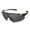 Diamant™ gray lenses, Bright Black frame, VLT: 10%, Gray tint, variant on AKSEL Polarized Mirror Sports Sunglasses - Hiking, Cycling, Fishing, Surfing