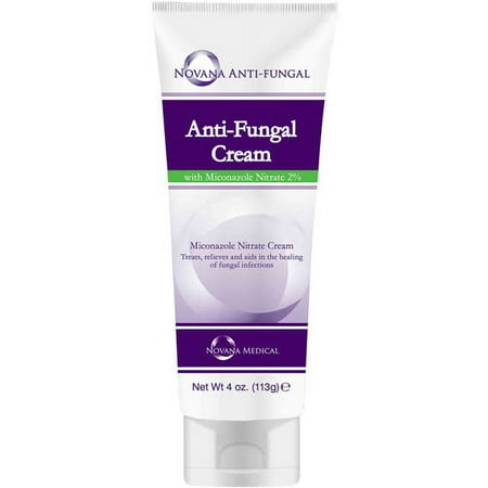 Novana Medical Anti-Fungal Cream with Miconazole Nitrate 2%, 4 oz