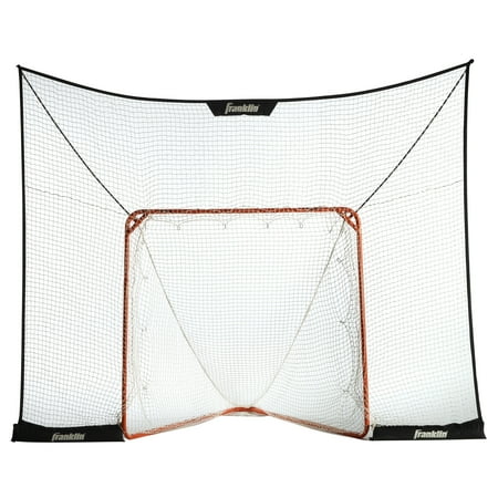 Franklin Sports Lacrosse Goal Backstop - 12  x 9  Fiber Tech