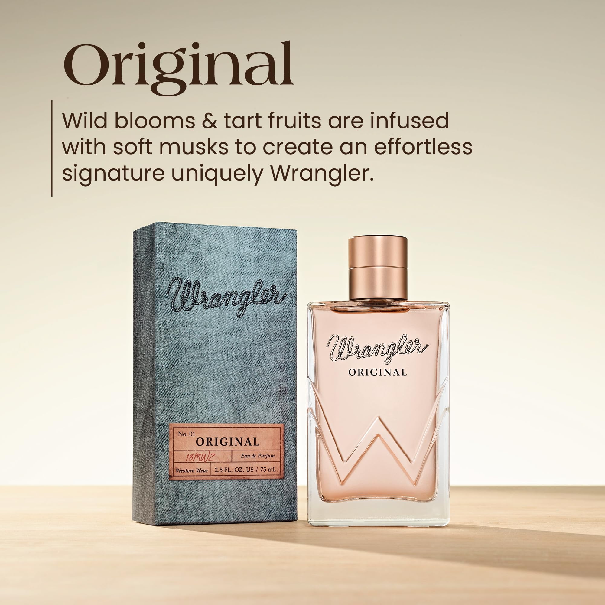 Wrangler Original Perfume For Her by Tru Western, 2.5 fl oz - Sugared Fruits, Tart, Vibrant