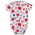 thumbnail image 4 of Touched by Nature Baby Girl Organic Cotton Bodysuits 5pk, Garden Floral, 12-18 Months, 4 of 6