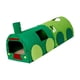 thumbnail image 2 of Túnel para gatos de 2 vías con forma de tren, cama para gatos resistente a los arañazos, tubo de juego, escondite para conejos, cachorros, gatitos,, 2 of 9