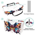 Butterfly Large Capacity Reusable Foldable Oxford Cloth Storage Basket