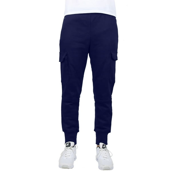 GBH - Men's Heavyweight Cargo Fleece Jogger Sweatpants (S-XL) - Walmart.com - Walmart.com