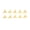 Yellow, variant on M Buder 10Pcs 70mm 3 Blades Propeller Plastic DIY Toy Boat RC Car Rotating Accessories 2mm Hole Blue
