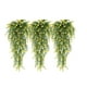 thumbnail image 2 of CaiYueKe 3 Pcs Artificial Hanging Plants Vines Fake Foliage Greenery Decor Indoor Outdoor Home Garden Wall Basket Decorations Silk Flowers Housewarming Gift, 2 of 7