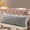 Grey, variant on Reafort Luxury Long Hair, PV Fur, Faux Fur Body Pillow Cover/Case 21"x54" with Hidden Zipper Closure (21"x54" Body Pillow Cover, Evergreen)