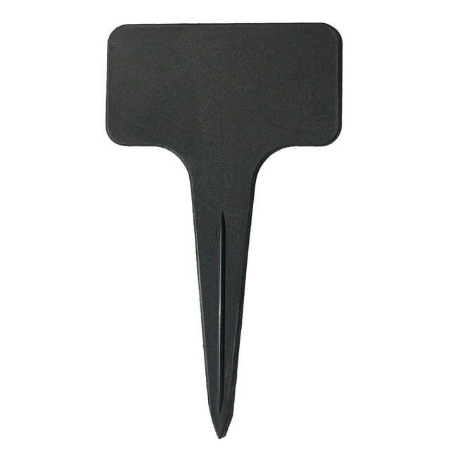 Amdohai 100 Pcs Plant Labels Colorful T-Type Tags Garden Markers Plastic-Reusable Waterproof