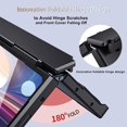 thumbnail image 4 of For Samsung Galaxy Z Fold 6 Case, Heavy Duty with Innovative Foldable Hinge Protection Case, Generic Stylus & S Pen Holder, Screen Protector, Shockproof Rugged Stand Cover 5G 2024,White, 4 of 7
