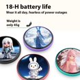 thumbnail image 2 of E-Badge Anime Secondary Element Gear: Bluetooth Electronic Badge Brooch for Idol Chasers, 2 of 8