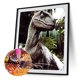 thumbnail image 2 of Taladro redondo completo de animales, kits de pintura de diamantes DIY, artes de pared de diamantes de imitación, 30X40CM Likrtyny Arte deco, 2 of 9