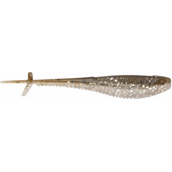 Rapala CrushCity Mooch Minnow soft bait 25 Green Pumpkin Disco
