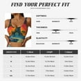 thumbnail image 5 of Sikiie Abstract Tree Castle Print Strappy Sports Bra for Women Padded Push Up Sports Bra Athletic Running Sports Bra Workout Bra Yoga Bra, 5 of 5