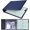 Navy Blue, variant on 3 Ring Personal Check Binder for 3-on-a-Page End-Stub Deskbook & Personal 3 Holes or 9 Holes Small Size Checks, PU Leather Check Holder Checkbook Binder Cover with Zipper Pouch, Coffee