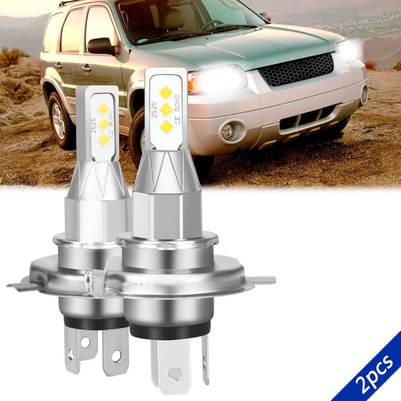 For Ford Escape 2001 2002 2003 2004 9003 H4 LED Headlight Bulb 6000K White