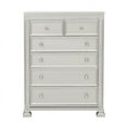 thumbnail image 2 of Home Elegance 1958-9 52.5 x 19.5 x 40.5 in. Bevelle Chest - Silver, 2 of 8
