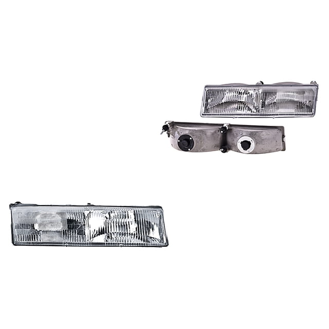 Par de Faros DEPO 1996 A 1997 Ford
