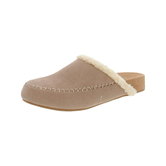 Style & Co. Womens Brooklynn Microsuede Moc Toe Slide Slippers