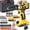 Multi-Function Drill Set with Plastic Case, variant on Cordless Power Drill, Lightweight Portable Tool for Home & Car Repair