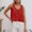 RD1, variant on Summer Tanks for Women Lace Patchwork Slim Fit Cami Round Neck Button Detail Womens Cami BU1 L