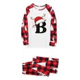 thumbnail image 7 of Linfrsh Couples Pajamas Family Christmas Pajamas Matching Sets Womens Mens Pjs Long Sleeve Sleepwear Holiday Lounge Sets Light Pink,L, 7 of 7