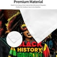 thumbnail image 5 of 3x5 Ft Black History Month Flag, American US Polyester Flag, Vivid Color and Fade proof - Canvas Header and Double Stitched History Month Flag, African Americans Flags Polyester with Grommets G, 5 of 7